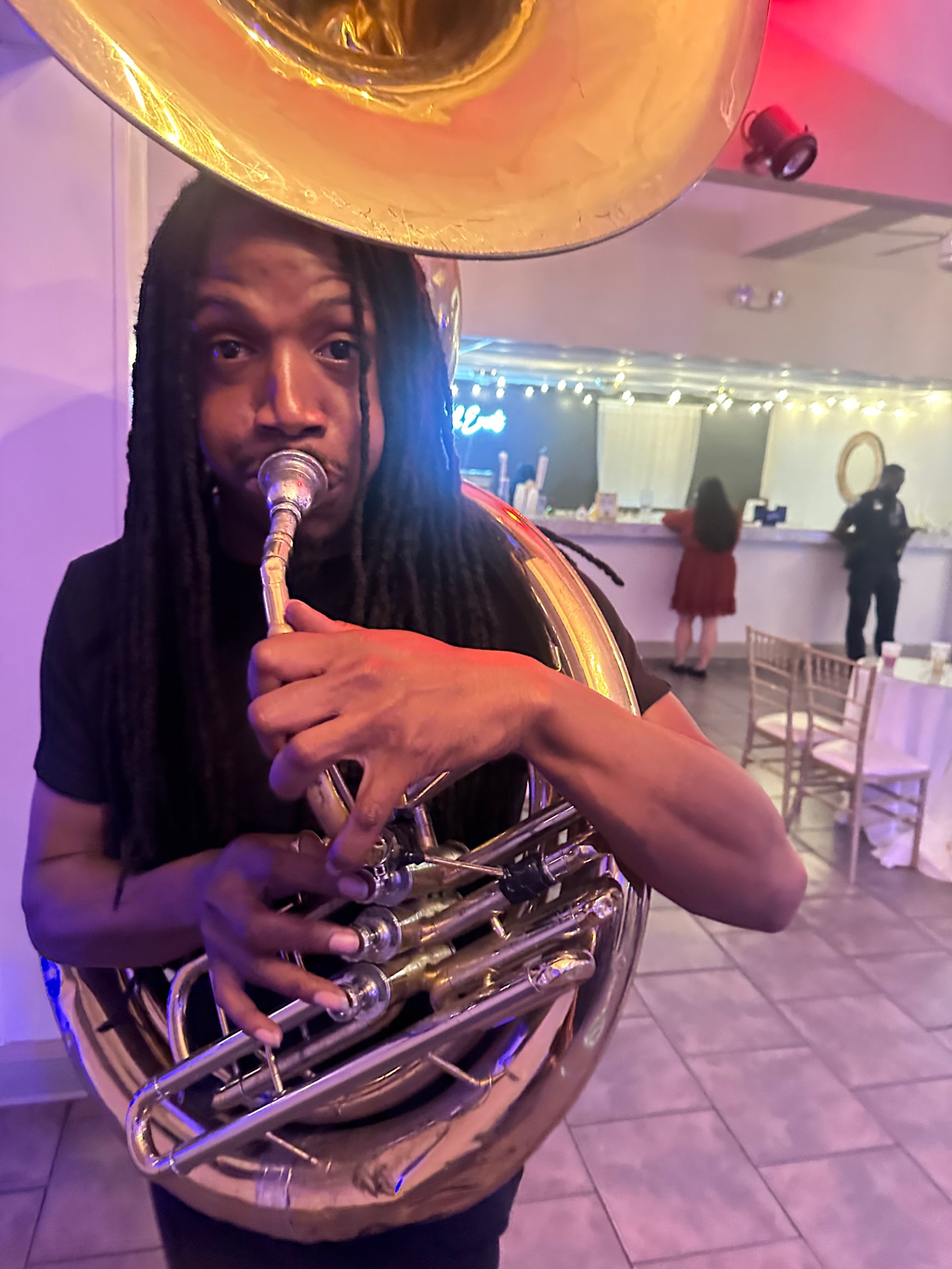 Live music event performance